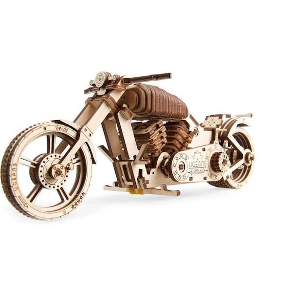 Ugears UGears UTG0038 Motorcycle Bike VM-02 Wooden 3D Model Kit UTG0038 - main